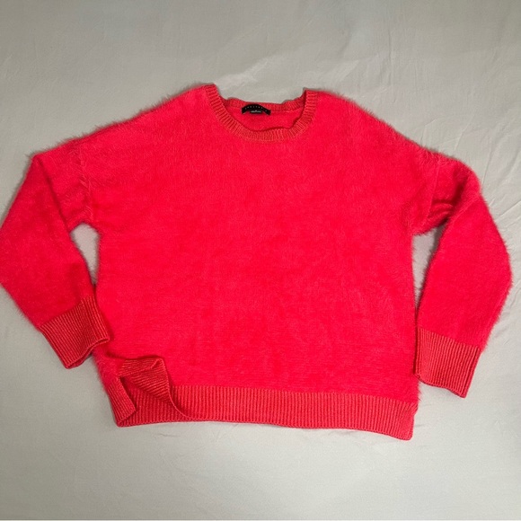 SANCTUARY FLUFF IT UP SWEATER ROUGE Size M - Picture 5 of 14